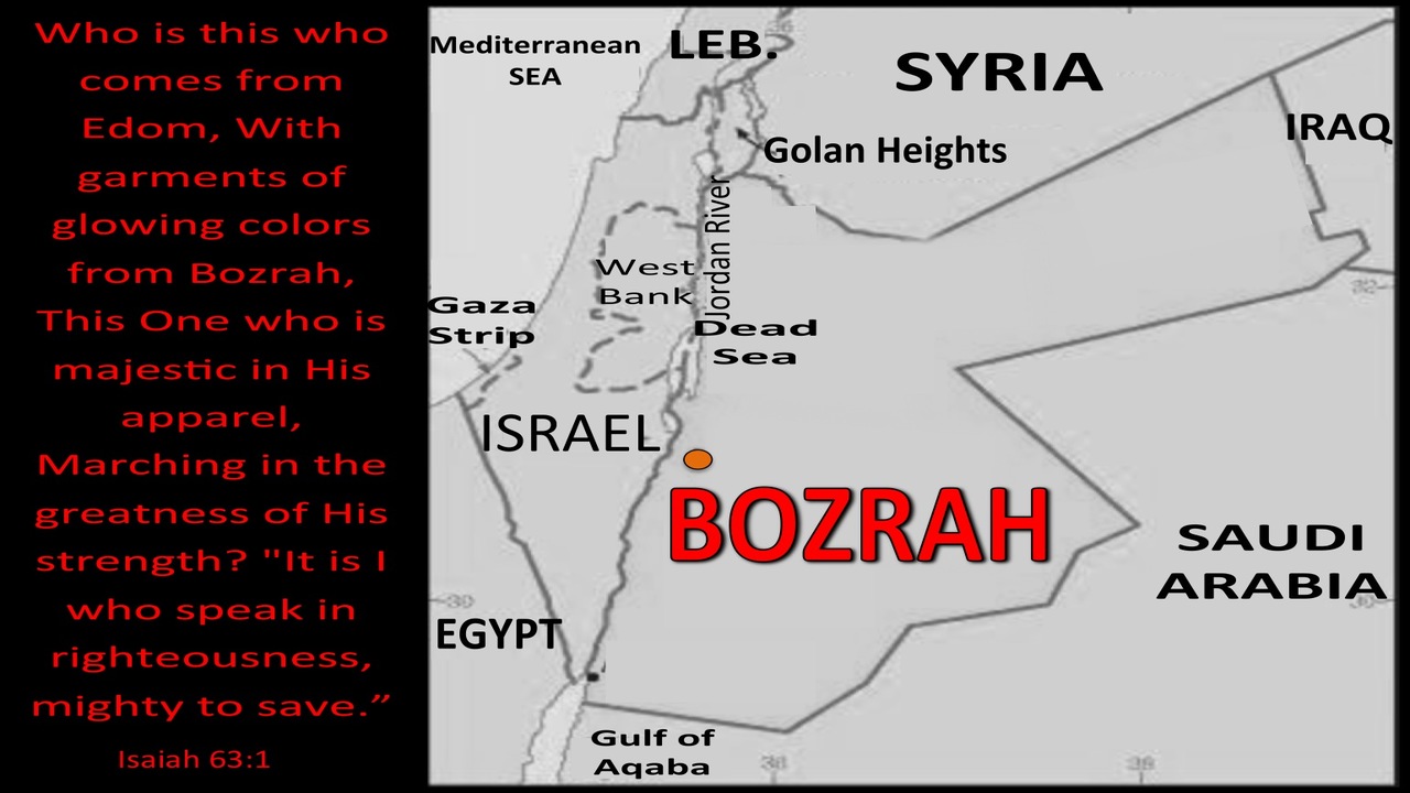 Isaiah 63:1 Who Is This From Bozrah (black)